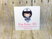 Load image into Gallery viewer, Personalized Nurse Locker Magnet Sign