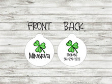 Load image into Gallery viewer, Clover Pet ID Tag