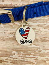 Load image into Gallery viewer, Fourth of July Pet Id Tag