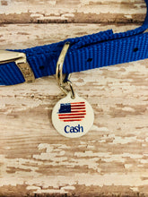 Load image into Gallery viewer, Fourth of July Pet Id Tag