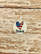 Load image into Gallery viewer, Fourth of July Pet Id Tag