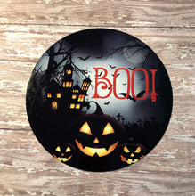 Load image into Gallery viewer, Haunted House BOO! Door/Wreath Sign