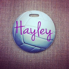 Load image into Gallery viewer, Volleyball Bag Tag
