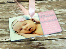 Load image into Gallery viewer, Keepsake Baby Ornament