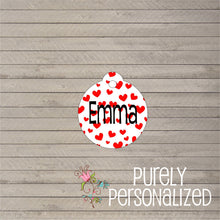 Load image into Gallery viewer, Red Heart Pet Name Tag