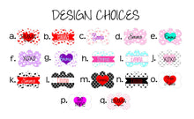 Load image into Gallery viewer, Hearts Bone Shaped Pet Tag