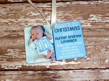 Load image into Gallery viewer, Keepsake First Christmas Ornament