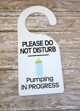 Load image into Gallery viewer, Office Pumping/Nursing Door Hanger