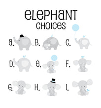 Load image into Gallery viewer, Shhh... Baby Elephant Door Hanger