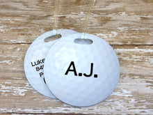 Load image into Gallery viewer, Golf Ball Bag Tags Set of 2