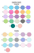 Load image into Gallery viewer, Chevron Girl's room door hanger
