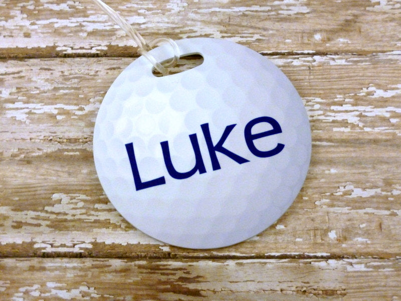 Golf Ball Bag Tags Set of 2
