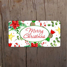 Load image into Gallery viewer, Candy Cane Floral Christmas Sign
