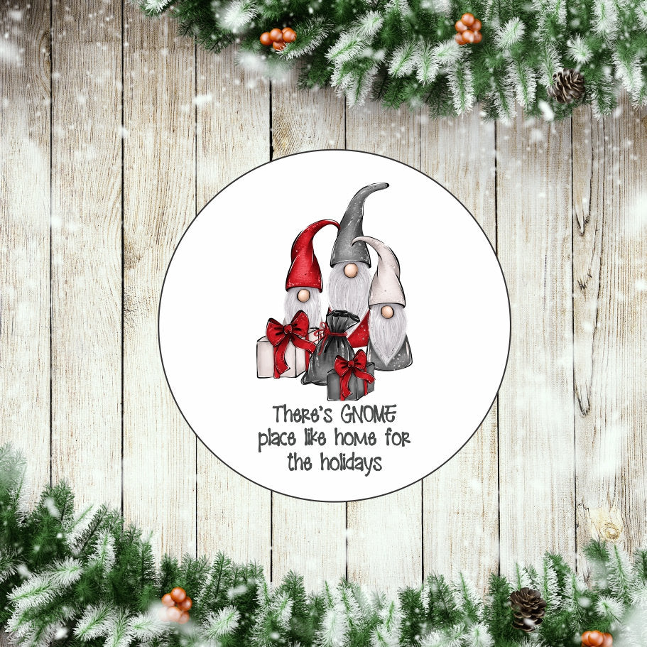 Christmas Gnome Door/Wreath 