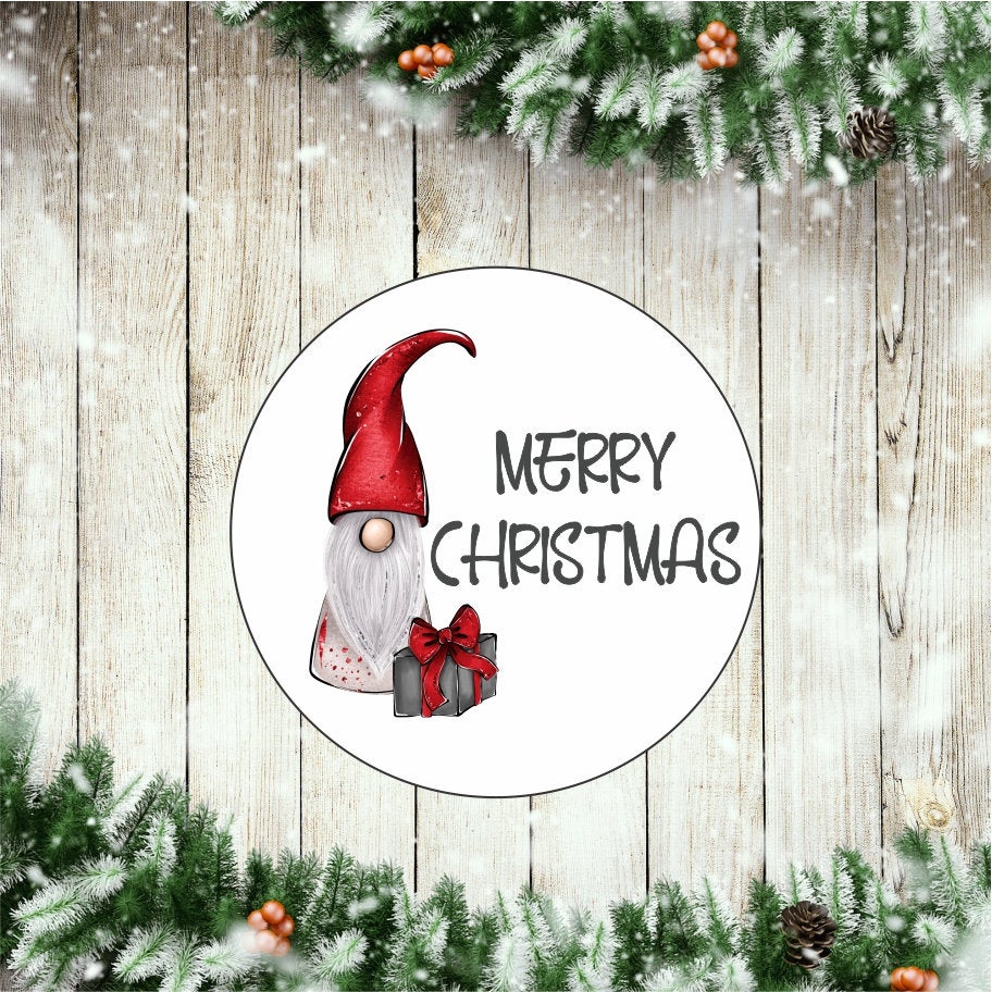 Christmas Gnome Door/Wreath Sign
