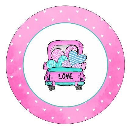 Love Truck Door/Wreath Sign