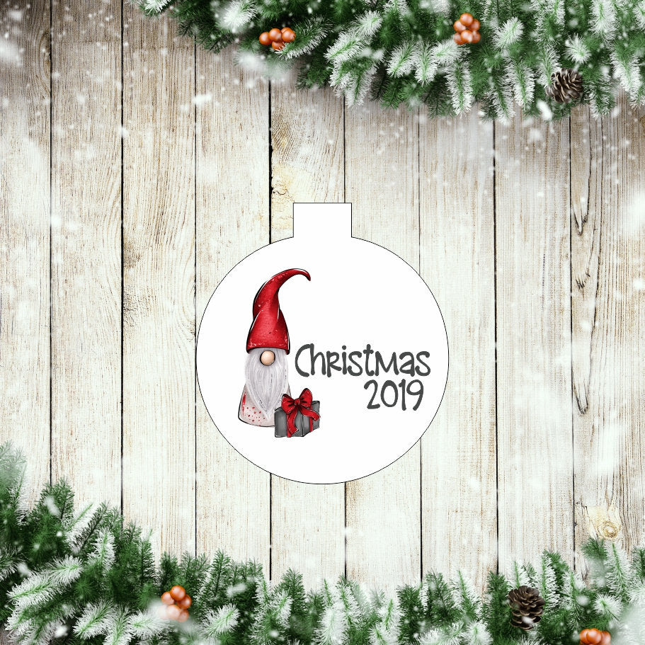 Gnome Keepsake Ornament