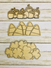 Load image into Gallery viewer, DIY Wood Vintage Truck door hanger with seasonal inserts HALF SET
