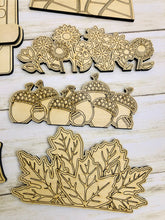 Load image into Gallery viewer, DIY Wood Vintage Truck door hanger with seasonal inserts HALF SET
