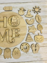 Load image into Gallery viewer, DIY Unfinished Interchangeable Home Sign Kit
