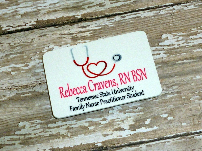 Nurse Name Badge