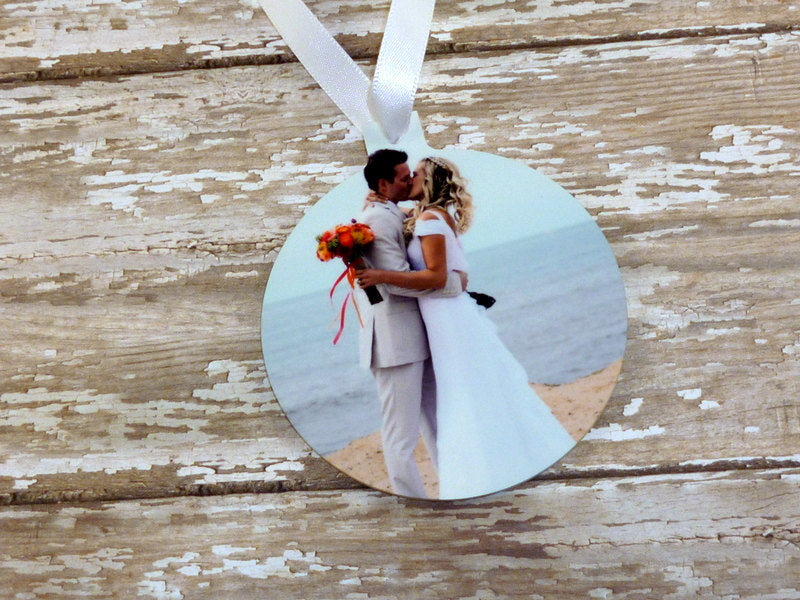 Keepsake Photo First Christmas Ornament